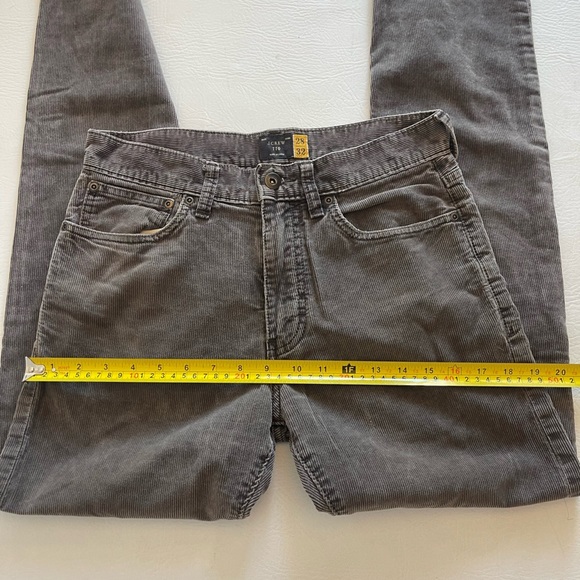 J.Crew 770 Men’s Corduroy Straight-Leg Pants - Brown Size 28x32 - Picture 8 of 13